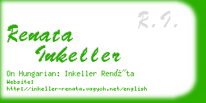 renata inkeller business card